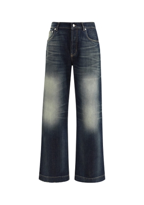 Alexander McQueen Vintage Effect Jeans