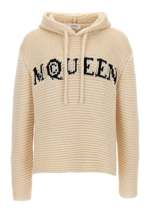 Alexander McQueen Ivory Cotton Sweatshirt