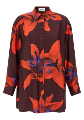 Alexander McQueen flame Lily Shirt
