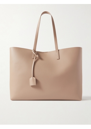 SAINT LAURENT - East West Large Leather Tote - Neutrals - One size