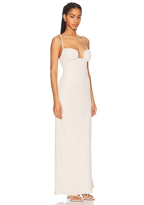 Auteur Studio Mae Dress in Cream. Size L. Also in M, S, XS.