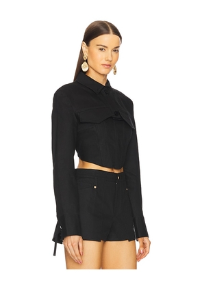 Cult Gaia Issa Jacket in Black. Size XS. Also in L.