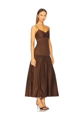 A.L.C. Harper Dress in Chocolate. Size 10. Also in 0, 12, 2, 4, 6.