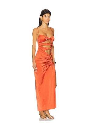 Ancora Auric Dress in Burnt Orange. Size M. Also in L.