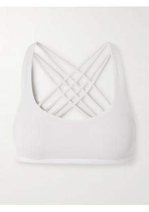 lululemon - Free To Be Ribbed Luxtreme™ Sports Bra - White - US2,US4,US6,US8,US10,US12,US14
