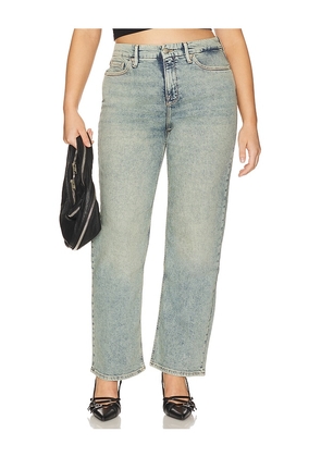 Good American Good 90's Petite Jeans in Blue. Size 0P. Also in 12P, 2P, 4P, 6P, 8P.