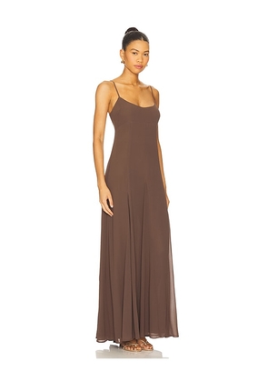 House of Harlow 1960 x REVOLVE Joyce Maxi Dress in Chocolate. Size L. Also in M, S, XL, XS, XXS.