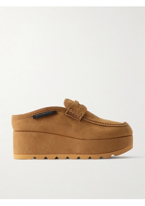 Stella McCartney - Sneak-elyse Slip-on Platform Mules - Brown - IT36,IT36.5,IT37,IT37.5,IT38,IT38.5,IT39,IT39.5,IT40,IT40.5,IT41