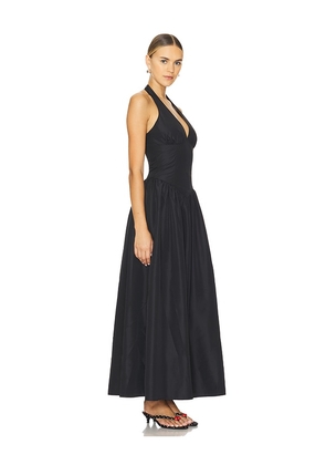 MORE TO COME Bexley Maxi Dress in Black. Size M. Also in S, XS, XXS.