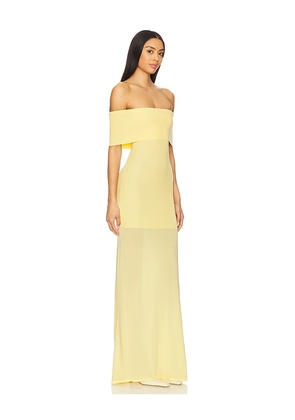 Lovers and Friends Christi Maxi Dress in Yellow. Size M. Also in L, S, XS, XXS.