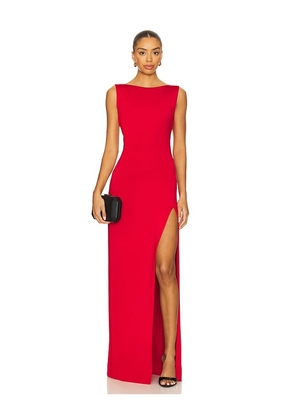 NBD The Nyssa Gown in Red. Size L. Also in M, S, XL, XS, XXS.