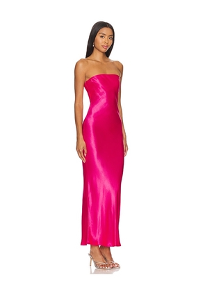 SNDYS x REVOLVE Angel Strapless Midi Dress in Pink. Size M. Also in L, S, XL, XS, XXS.