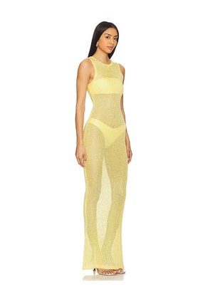 superdown Alix Maxi Dress in Yellow. Size M. Also in S.