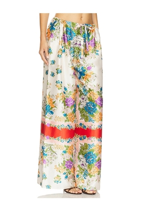 Ronny Kobo Boyer Pant in Beige. Size M. Also in L, S, XS.