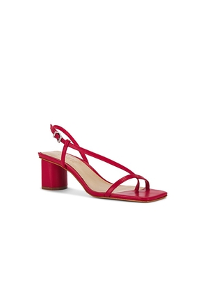 Schutz Heloise Mid Block Heel in Red. Size 6. Also in 6.5, 7.5, 8.5, 9.5.