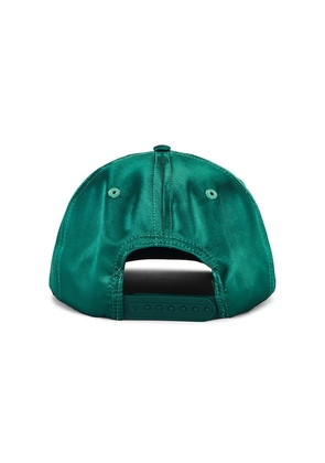 Remington Stone Joker Satin Hat in Green.