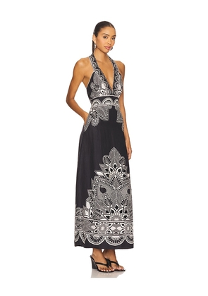 Scarlett Poppies Serafina Dress in Black,White. Size M. Also in L, S, XS.