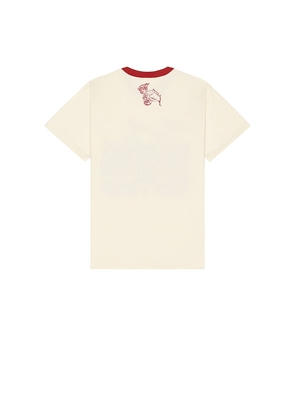 Samuel Zelig Restaurant Tee in Cream. Size L. Also in XXL/2X.