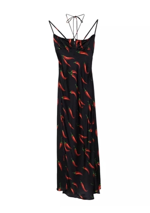 Leslie Amon slip dress - Black
