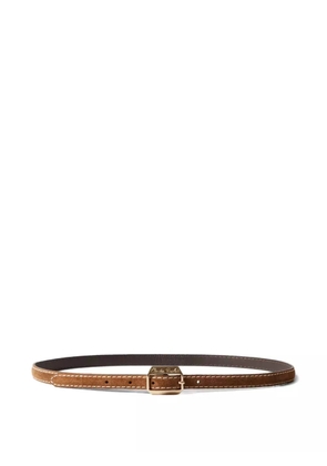 Claudie Pierlot leather buckle belt - Brown