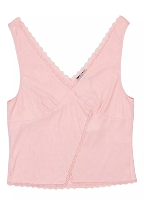 Callipygian v-neck tank top - Pink