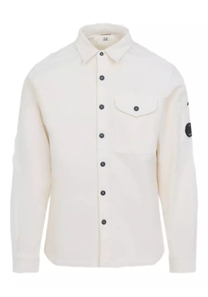 C.P. Company pocket-lens shirt - White