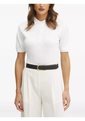 LUISA SPAGNOLI Continente polo shirt - White