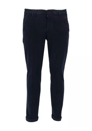 DONDUP corduroy straight trousers - Blue