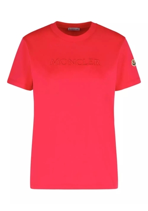 Moncler crew-neck T-shirt - Pink