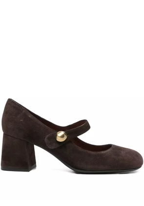 Roberto Festa 55mm block-heel pumps - Brown