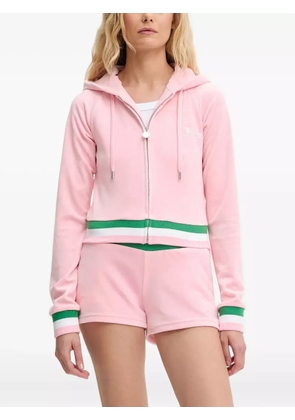 Juicy Couture velour zip-up hoodie - Pink