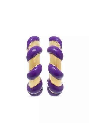 Lanvin twist-detail earrings - Gold