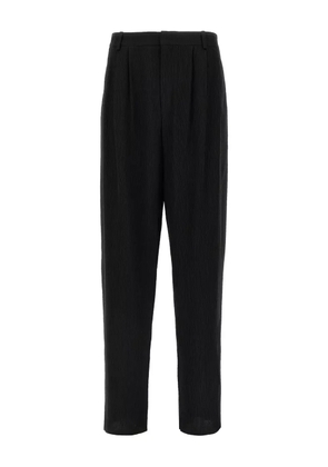 Saint Laurent silk trousers - Black