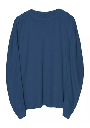 Maharishi long-sleeve organic-cotton T-shirt - Blue