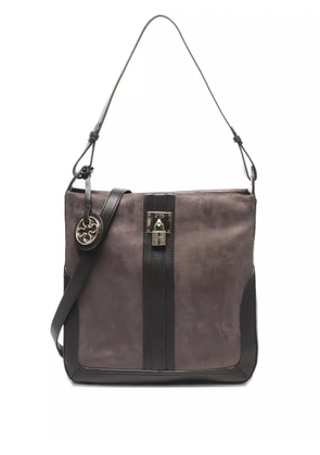 V°73 lock-detail shoulder bag - Grey