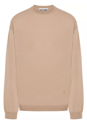 Moschino knitted jumper - Neutrals