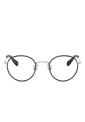 Oliver Peoples round-frame glasses - Black