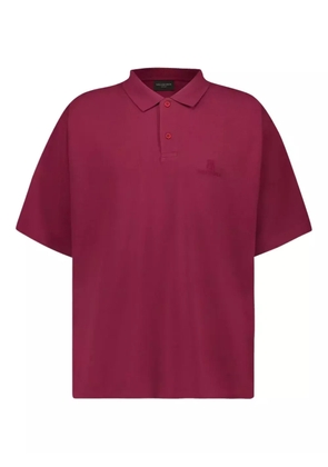 Balenciaga embroidered-logo polo shirt