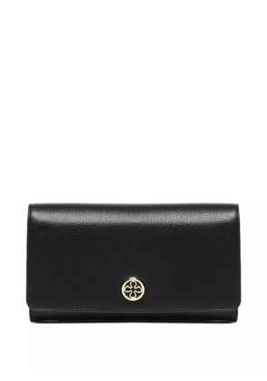 V°73 logo-plaque wallet - Black
