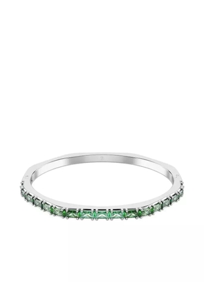 Swarovski Matrix octagon-shape bangle - Silver