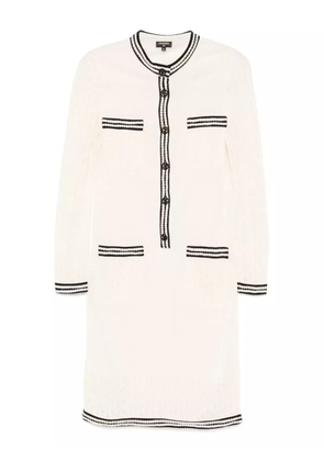 CHANEL Pre-Owned knitted dress - Neutrals