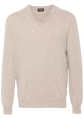 Zegna cashmere sweater - Neutrals