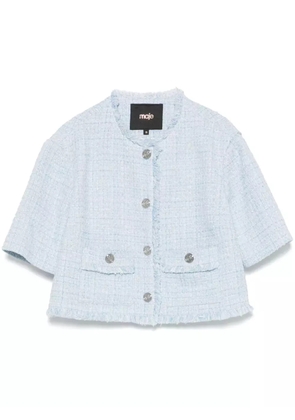 Maje tweed jacket - Blue