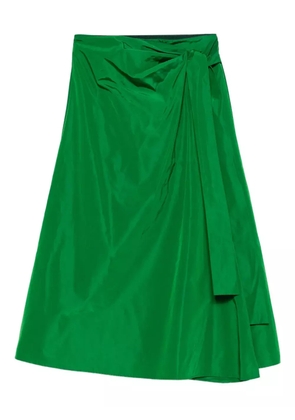 ASPESI wrap-tie skirt - Green
