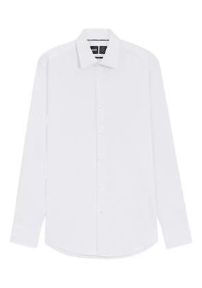 BOSS long-sleeve button-down shirt - White