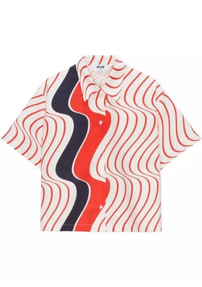 MSGM printed shirt - White