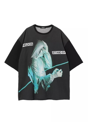 Undercover graphic-print cotton T-shirt - Black