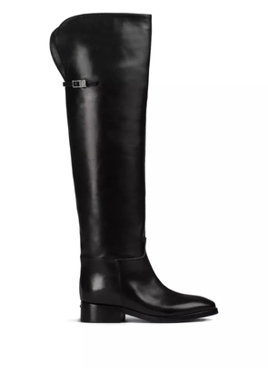 Le Silla Charlotte buckle-detail boots - Black