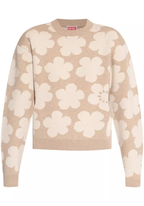Kenzo Logo sweater - Neutrals