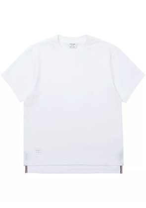 Thom Browne side slits relaxed T-shirt - White